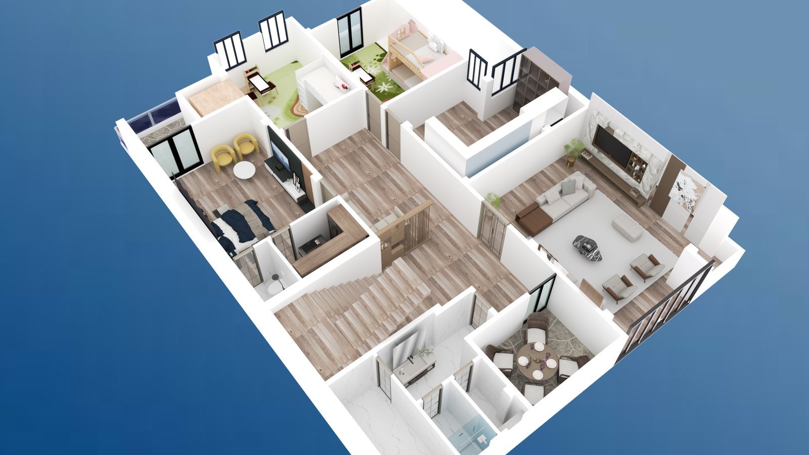 تصميم مخططات عصرية 2d و 3d