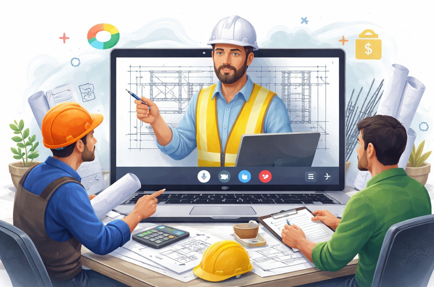 إستشارات تقنية عن بعد (Google Meet)